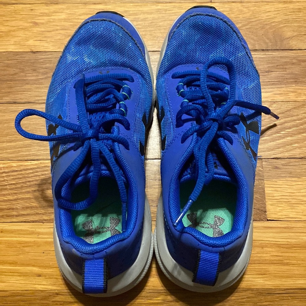 Under Armour blue sneakers